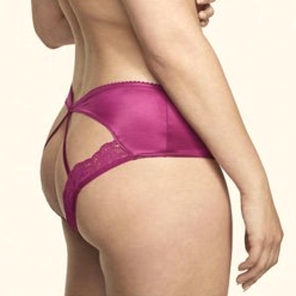 Victoria's Secret Very Sexy Cutout Open Back Cheeky Panty For Women Size XL
